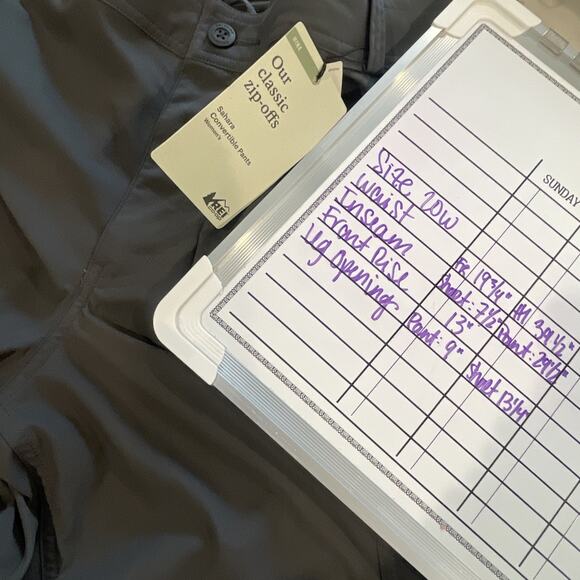 REI Co-op Sahara Relaxed Convertible Pants - Women's Sz 20W Classic Zip Offs - Picture 14 of 16